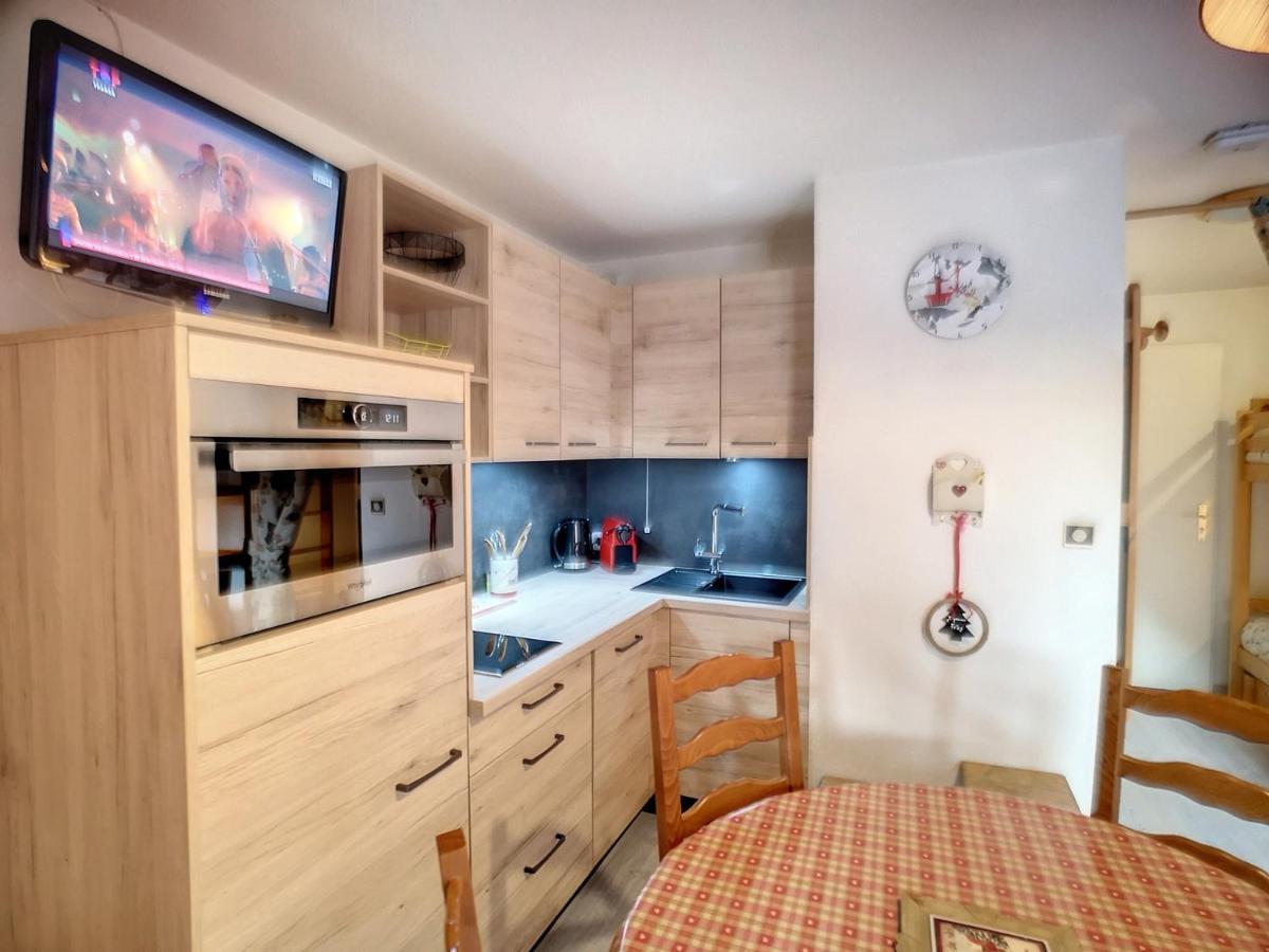 Апартаменты Les Menuires: 2 Pieces, 4 Pers, Pied Des Pistes, Parking Gratuit - Fr-1-178-100 Сен-Мартен-де-Бельвиль Экстерьер фото